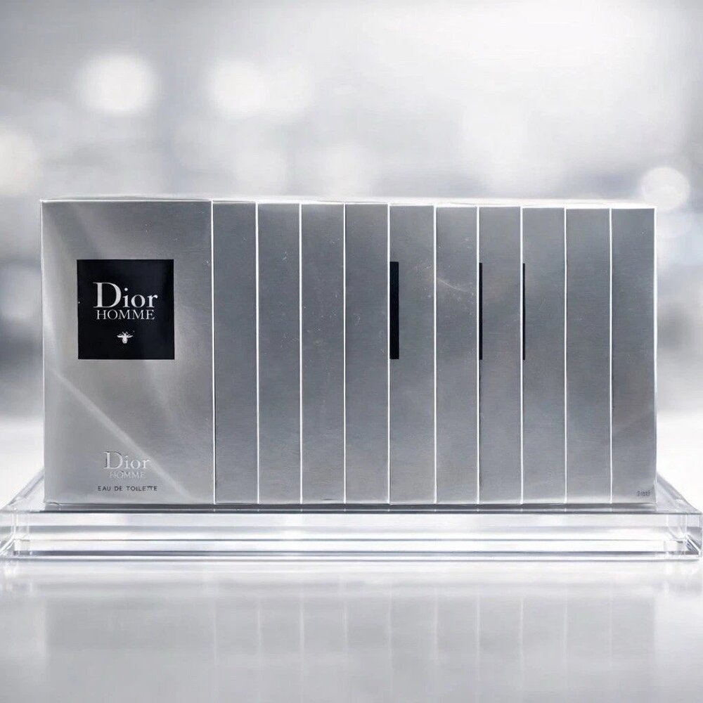 10 X Dior Homme Eau de Toilette Sample Spray Vials 1ml / 0.03oz. Sealed NIP